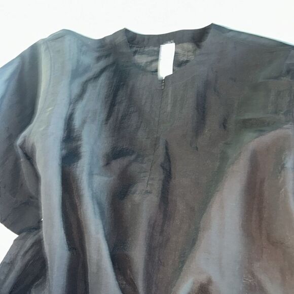Lululemon Black Clear Intention Shirt Size 4 - Picture 4 of 7